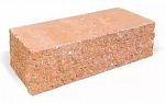 Кирпич полнотелый BRICKSTONE Рваный ложок. персик (белый цемент), фото №4