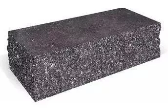 Кирпич полнотелый BRICKSTONE Рваный ложок. чёрный, фото №2