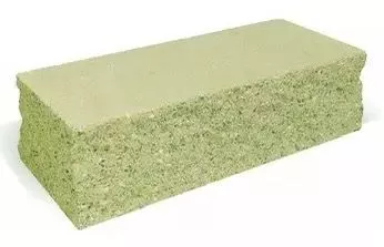Кирпич полнотелый BRICKSTONE Рваный ложок. оливковый (белый цемент), фото №2