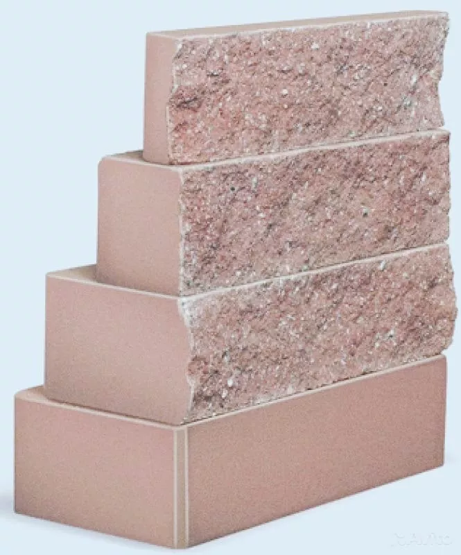 Кирпич М-250 BRICKSTONE полнотелый-розовый (БЦ), фото №3